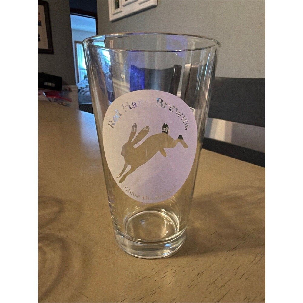 Red Hare Brewing Co. Pint Glass Marietta, GA
